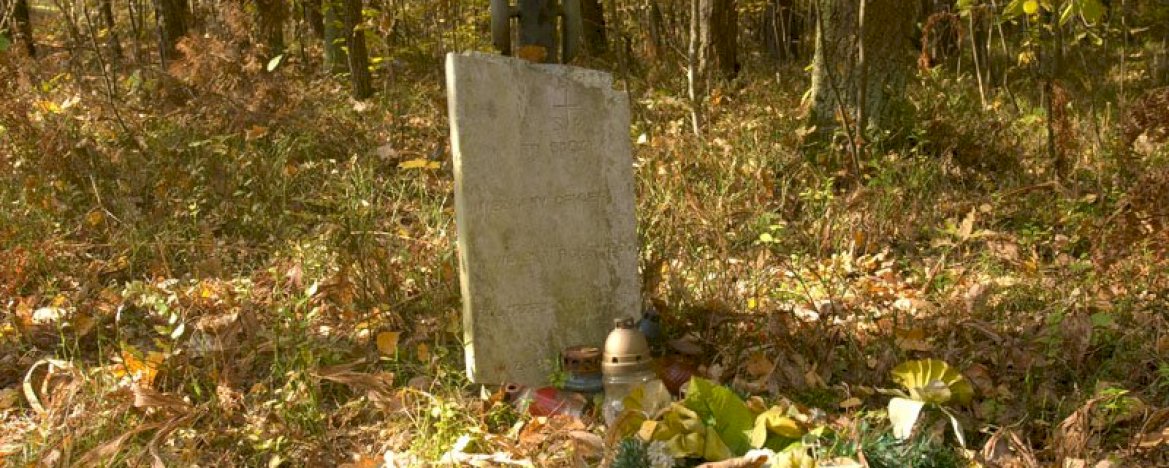 The Tomb of the Unknown Soldier in Czarna Struga on the edge of the reserve “Słupecka Forest”