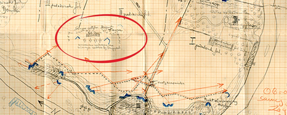 13a. Bitwa Warszawska 1920 - Polskie stanowiska  w Folwarku Dosin