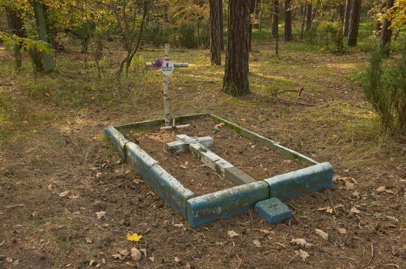 The Mass graves of the nameless victims of German genocide in Legionowo Forests in Jabłonna - 20