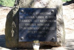 The Commemoration of the massacre site in Nowopol On a hill in the woods - #2